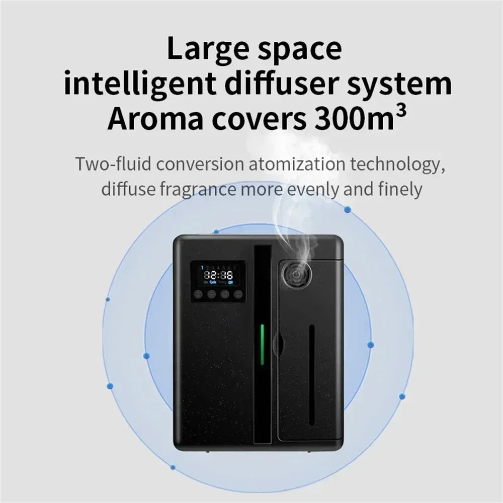 160Ml Scent Machine Diffuser Bluetooth Coverage 300M³ Fragrance Machine Smart Scent Diffuser for Essential Oil Hotel Home Fresh