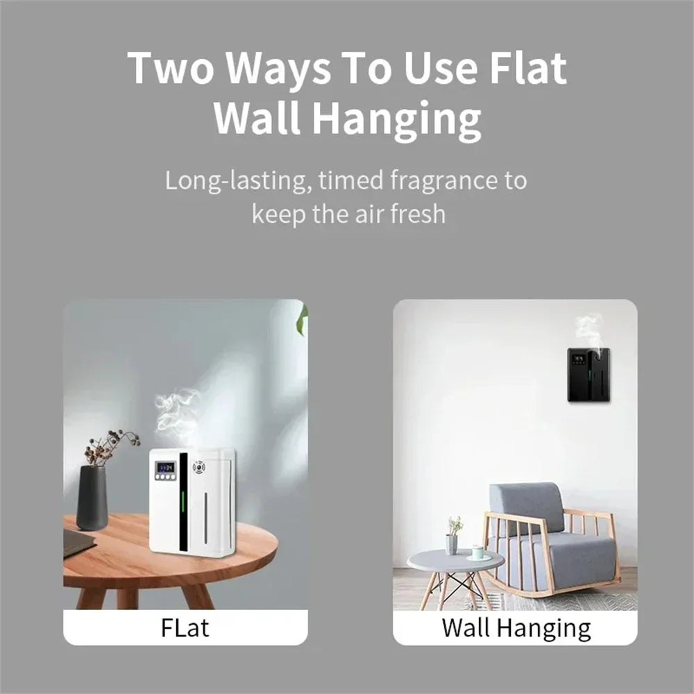 160Ml Scent Machine Diffuser Bluetooth Coverage 300M³ Fragrance Machine Smart Scent Diffuser for Essential Oil Hotel Home Fresh